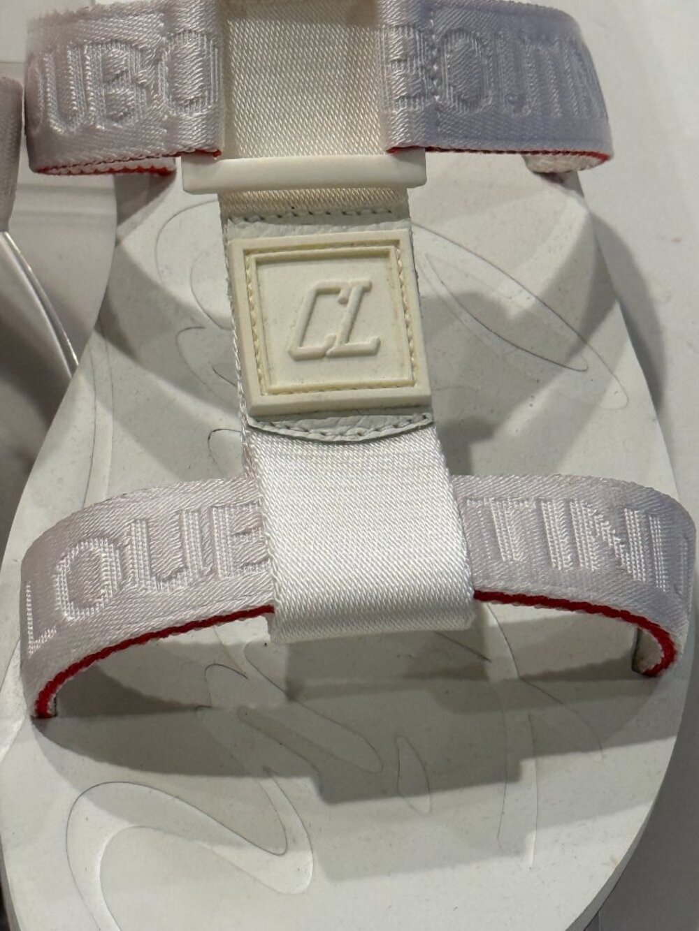 Christian Louboutin white sandals - Picture 4 of 4